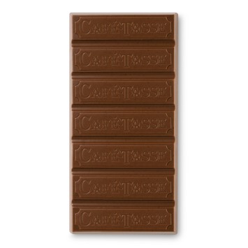 Amêndoa e amêndoa de comprimido de chocolate ao leite 85g - Cafe -Tasse