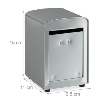 Retro Branco Dias Dias 10025508 Dispensador de guardanapo retrô com 500 toalhas oferecidas