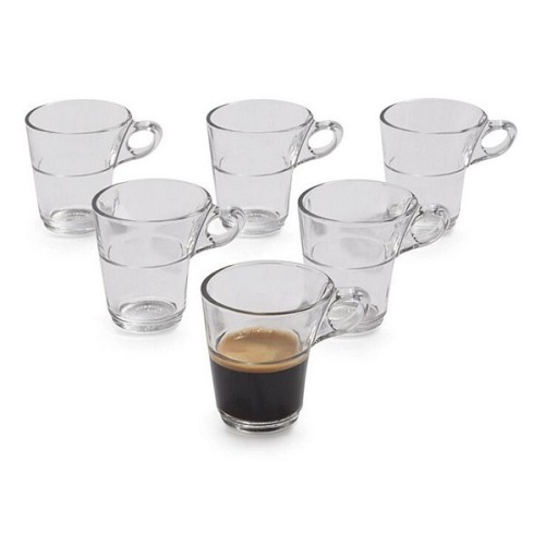 Lot de 6 Tasses Verre Caprice 9 cl DURALEX