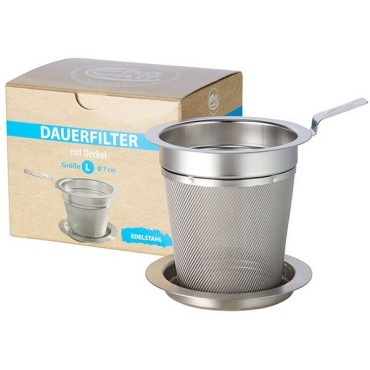 Edelstahlfilter, Größe L Durchmesser 7 cm Chakult 41584