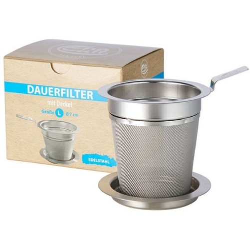 Edelstahlfilter, Größe L Durchmesser 7 cm Chakult 41584