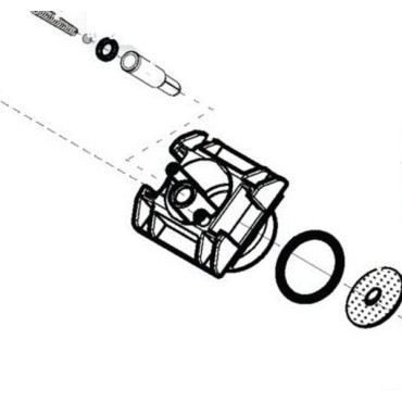 CONTRE PISTON SAECO GAGGIA PHILIPS 421944079991 / 11001840 BLK BREW UNIT 8GR