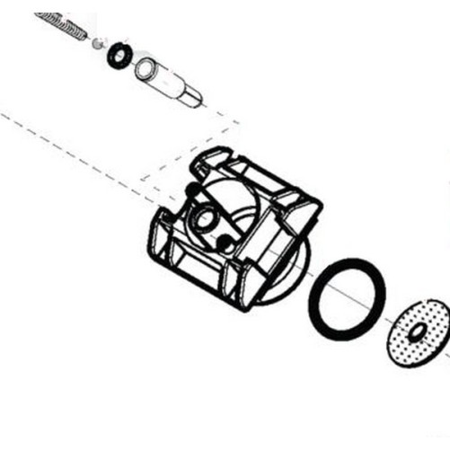 CONTRE PISTON SAECO GAGGIA PHILIPS 421944079991 / 11001840 BLK BREW UNIT 8GR