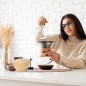 Soporte de filtro de café de bambú - Relájes