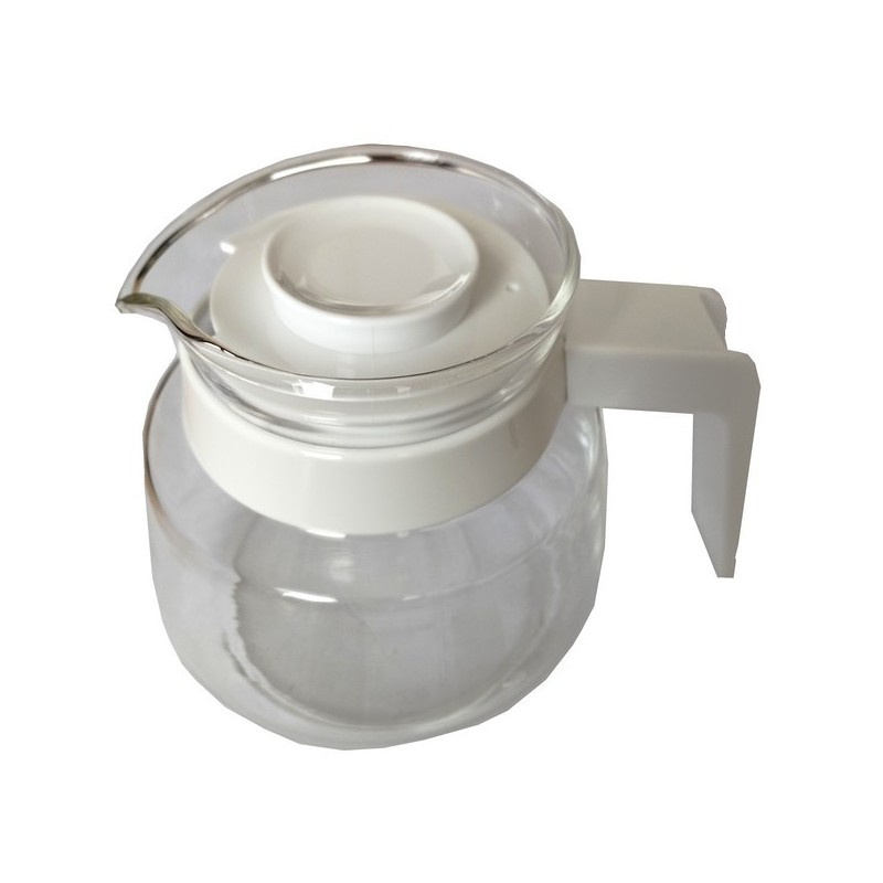 Verseuse en verre 0,3 l Aromaboy avec couvercle blanc MELITTA 6708504 Verseuse en verre 0,3 l Aromaboy avec couvercle blanc MELITTA 6708504