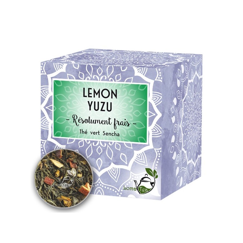 Thé Vert LEMON YUZU LOMATEA x 20 infusettes pyramides