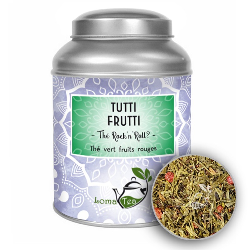 TUTTI GREEN TEA FRUTTI LOMATEA BUD 100G TUTTI GREEN TEA FRUTTI LOMATEA BUD 100G