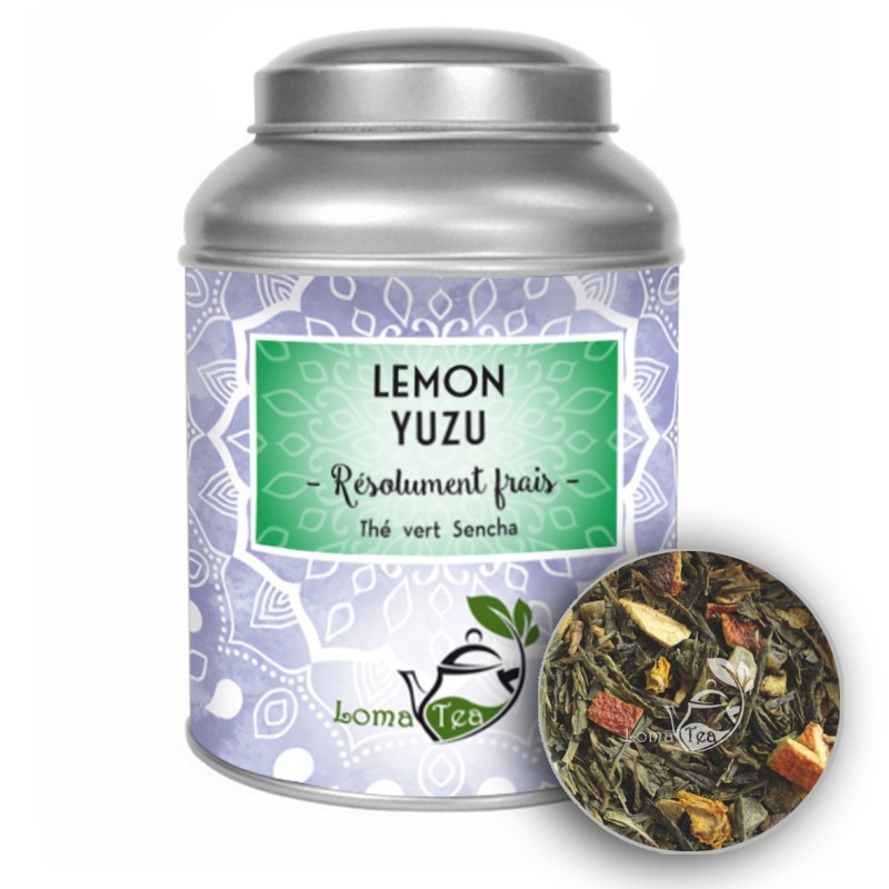 Grüne Tee -Zitronen -Yuzu Lomatea Bulk 100g Grüne Tee -Zitronen -Yuzu Lomatea Bulk 100g