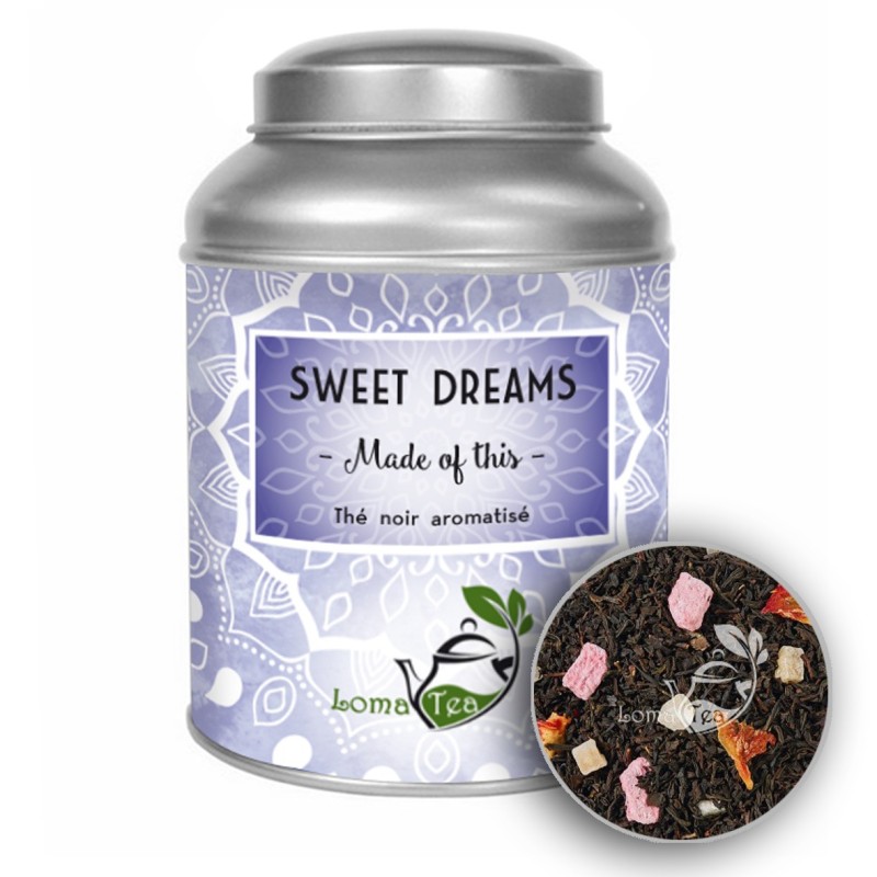 Thé noir SWEET DREAMS LOMATEA VRAC 100g Thé noir SWEET DREAMS LOMATEA VRAC 100g
