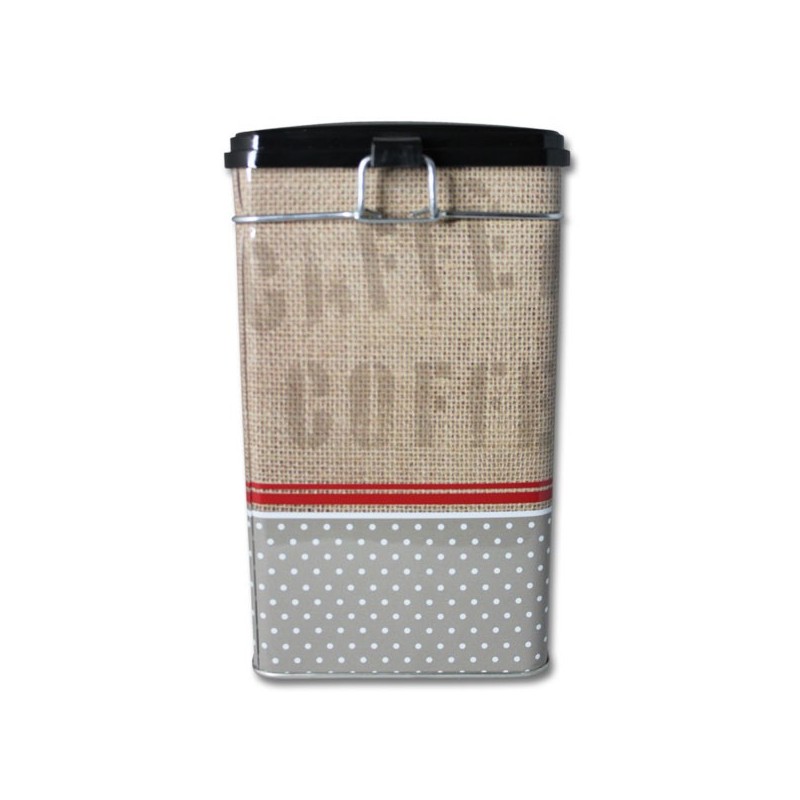 Boite en métal pour 500g de café - D5 Boite en métal pour 500g de café - D5