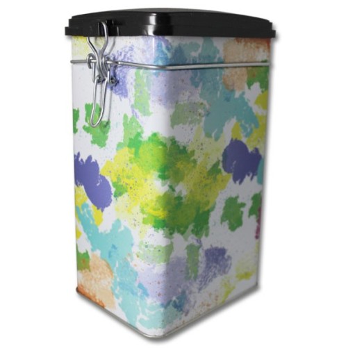 Caja de metal para 500 g de café - D7