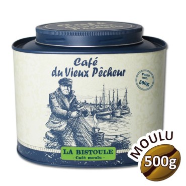 Café Metal Methe Coffee A escala de 500g - Café du Vieux Fisherman