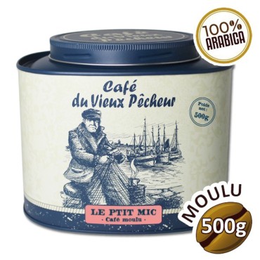 Método de café de metal dobre o PTIT MIC 500G - Coffee of Old Fisherman