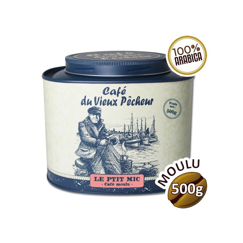 Método de café de metal dobre o PTIT MIC 500G - Coffee of Old Fisherman Método de café de metal dobre o PTIT MIC 500G - Coffee of Old Fisherman