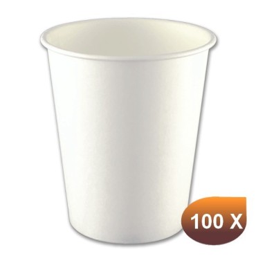 Gobelet carton blanc 180 ml