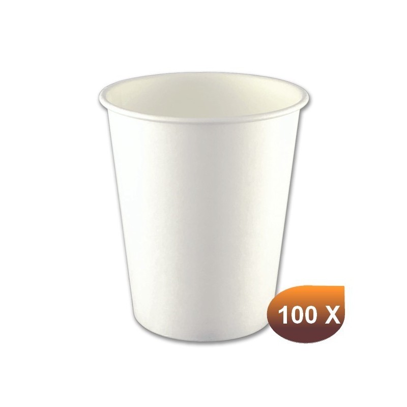 Gobelet carton blanc 180 ml - 7oz Gobelet carton blanc 180 ml - 7oz