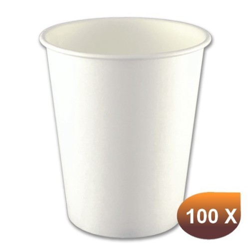 Gobelet carton blanc 180 ml