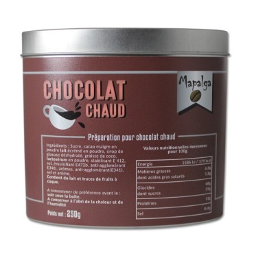 Chocolat chaud instantané 250g - MAPALGA