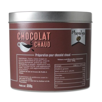 Chocolat chaud instantané 250g - MAPALGA