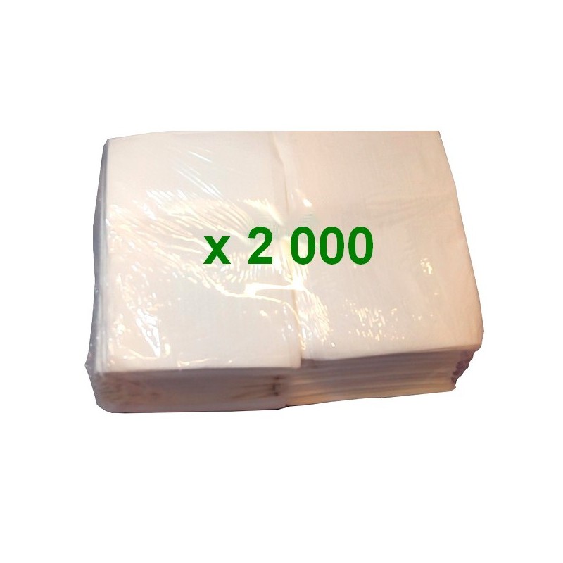 Lot de 2000 serviettes cocktail bar pour distributeur Lot de 2000 serviettes cocktail bar pour distributeur