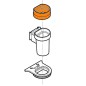 Joint amortisseur de convoyeur 145854360 / 996530015958 SAECO GAGGIA PHILIPS Joint amortisseur de convoyeur 145854360 / 996530015958 SAECO GAGGIA PHILIPS