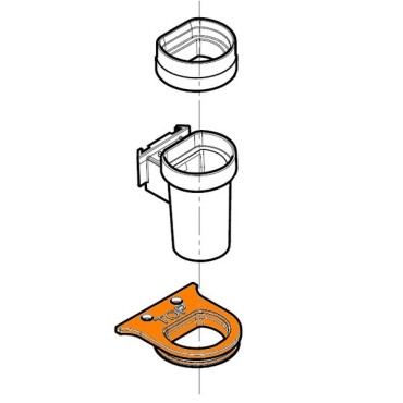 Support de convoyeur café 421944060561 SAECO PHILIPS GAGGIA