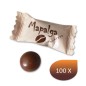 Biscuit amaretto recouvert de chocolat au lait - emballage individuel - MAPALGA Biscuit amaretto recouvert de chocolat au lait - emballage individuel - MAPALGA