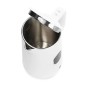 Bouilloire blanche avec température réglable KG2100-1 - 1,5 L- ADE Bouilloire blanche avec température réglable KG2100-1 - 1,5 L- ADE