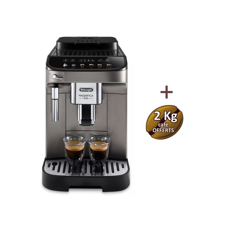 Magnifica Evo ECAM 290.42.TB DELONGHI garantie 2 ans + 2 KG de café OFFERTS Magnifica Evo ECAM 290.42.TB DELONGHI garantie 2 ans + 2 KG de café OFFERTS