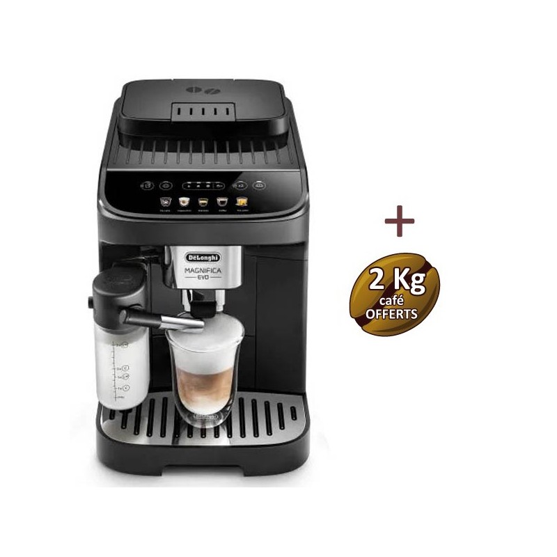 Magnifica Evo ECAM 290.61.B DELONGHI garantie 2 ans + 2 KG de café OFFERTS Magnifica Evo ECAM 290.61.B DELONGHI garantie 2 ans + 2 KG de café OFFERTS