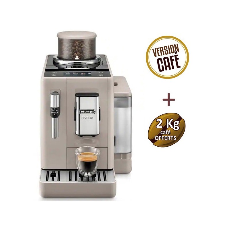 DELONGHI Rivelia Beige sable FEB 4435.BG garantie 3 ans + 2 Kg de café OFFERTS DELONGHI Rivelia Beige sable FEB 4435.BG garantie 3 ans + 2 Kg de café OFFERTS