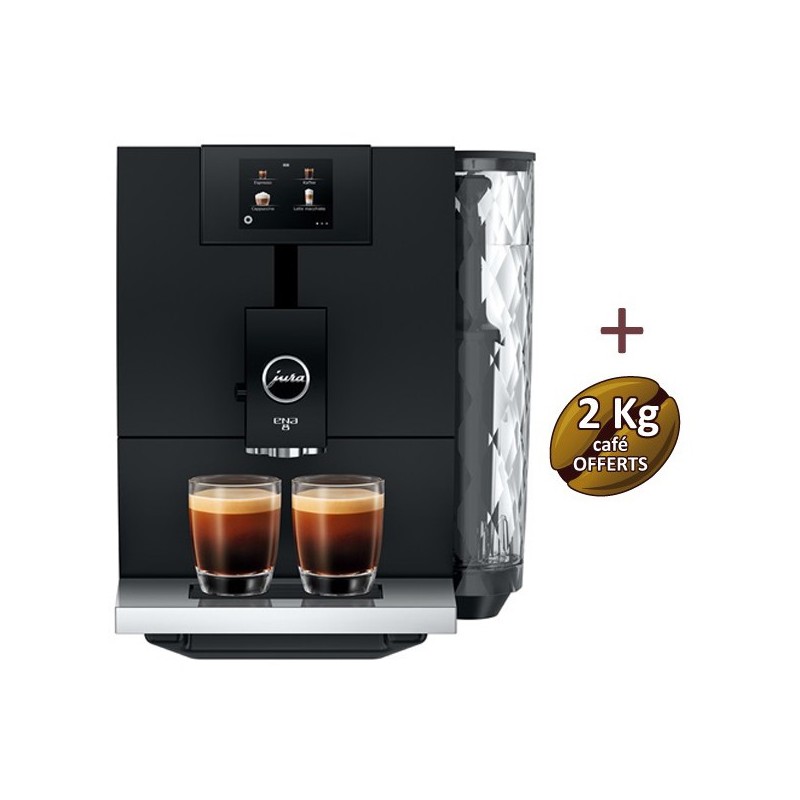 Machine à café ENA 8 Full Métropolitain Black (EC) 15493 JURA + 2 Kg de café Machine à café ENA 8 Full Métropolitain Black (EC) 15493 JURA + 2 Kg de café