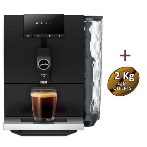 Machine à café ENA4 Full Metropolitan Black 15501 JURA + 3 Kg de café offerts