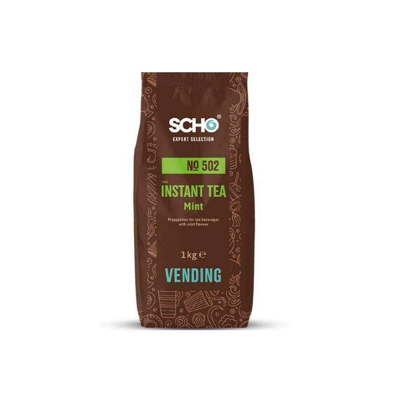 Préparation instantanée pour boisson à base de thé goût menthe - 1 Kg - SCHO Préparation instantanée pour boisson à base de thé goût menthe - 1 Kg - SCHO