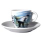 Lot de 6 tasses à café - 10 cl - CAFÉ DU VIEUX PÊCHEUR Lot de 6 tasses à café - 10 cl - CAFÉ DU VIEUX PÊCHEUR