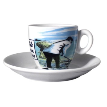 Set di 6 tazze di caffè - 10 CL - Café du Vieux Fisherman