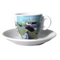 Lot de 6 tasses à café - 10 cl - CAFÉ DU VIEUX PÊCHEUR Lot de 6 tasses à café - 10 cl - CAFÉ DU VIEUX PÊCHEUR