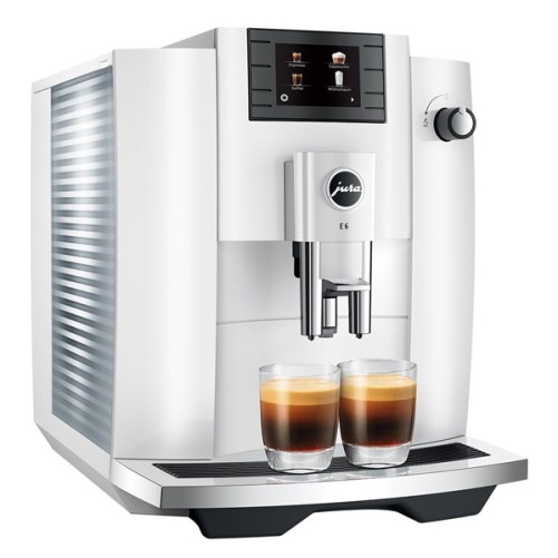 Machine à café E6 Piano White (EC) 15438 - JURA + 2 Kg de café OFFERTS