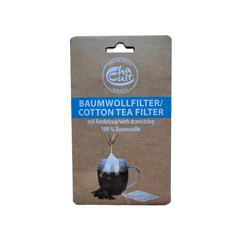 Filtre à thé en coton réutilisable 94121 CHACULT Filtre à thé en coton réutilisable 94121 CHACULT