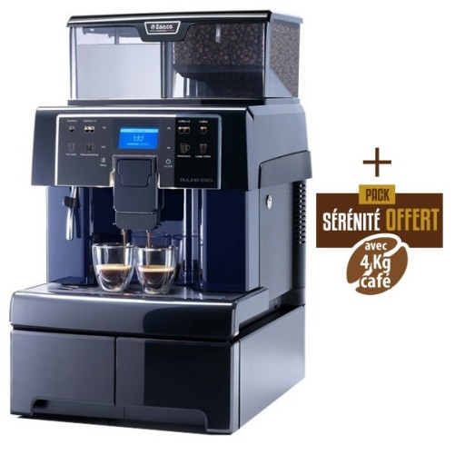 Saeco Aulika Evo Office + 6 kg Café offered