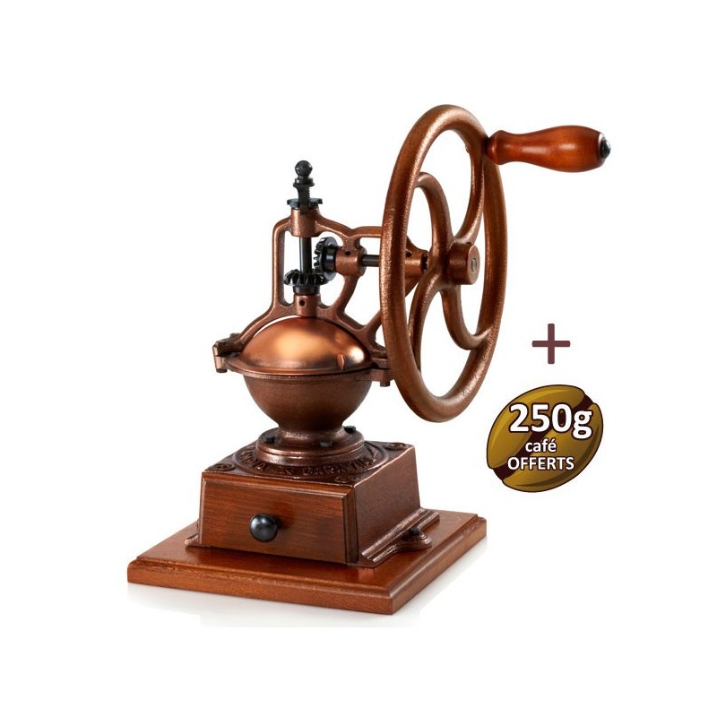Moulin à café de comptoir MC 140R - F33400 - TRE SPADE + 250g de café OFFERTS Moulin à café de comptoir MC 140R - F33400 - TRE SPADE + 250g de café OFFERTS