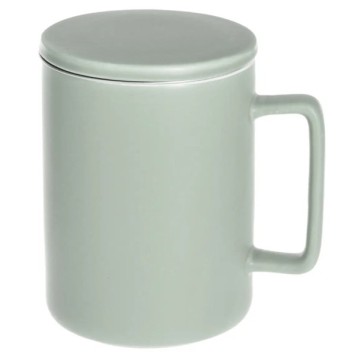 Tisanière verde com tampa - 40 Cl - segredo gourmet