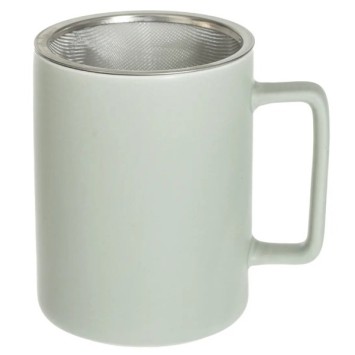 Tisanière verde com tampa - 40 Cl - segredo gourmet