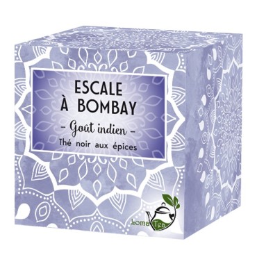 Thé noir Escale à Bombay - CHAI - LOMATEA x 20 infusettes pyramides