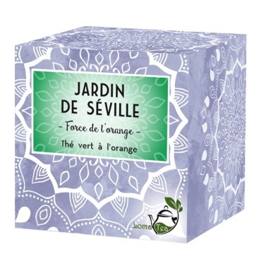 Thé vert  JARDIN DE SEVILLE LOMATEA x 20 infusettes pyramides