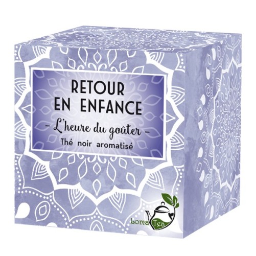 Thé noir Retour en enfance LOMATEA x 20 infusettes pyramides