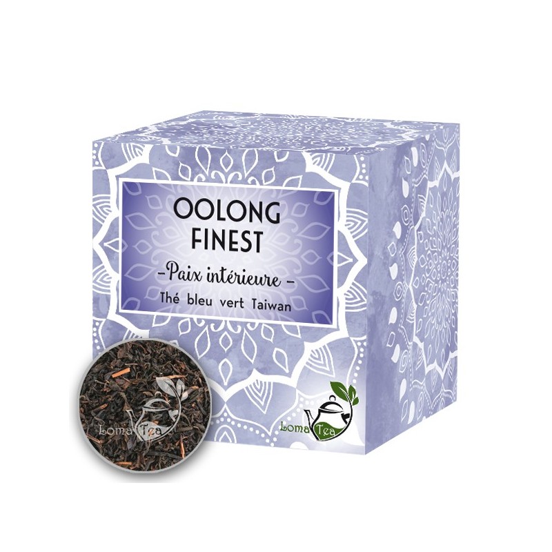 Thé Bleu vert Oolong Finest LOMATEA x 20 infusettes pyramides