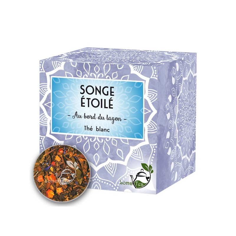 Thé Blanc songe étoilé  LOMATEA x 20 infusettes pyramides