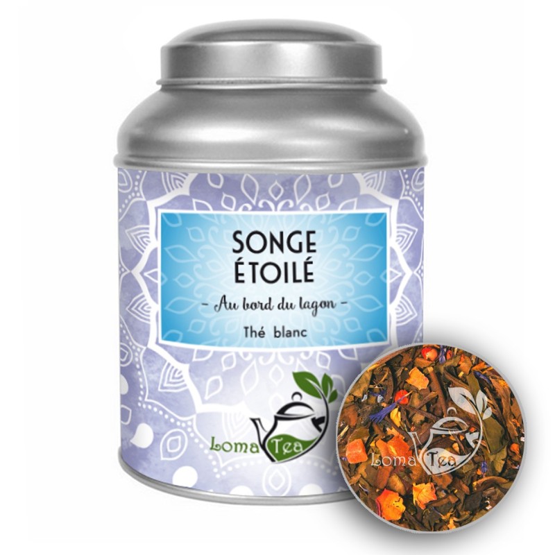 Thé Blanc SONGE ETOILE LOMATEA VRAC 100g Thé Blanc SONGE ETOILE LOMATEA VRAC 100g