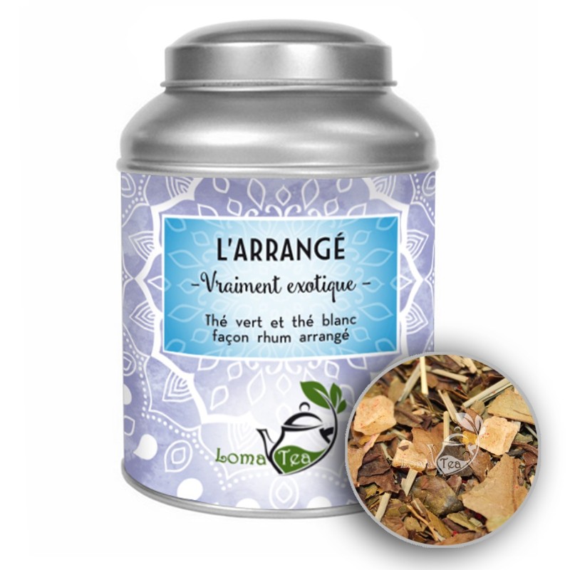 Thé vert L'ARRANGE LOMATEA VRAC 100g Thé vert L'ARRANGE LOMATEA VRAC 100g